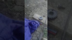 как снять шестерню коленвала  ваз!