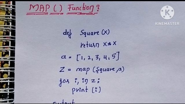 what is map () function ?detail explanation with example for python begginer ...