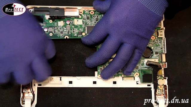 Как разобрать нетбук Acer Aspire One D270 Ремонт нетбуков и ноутбуков Макеевка