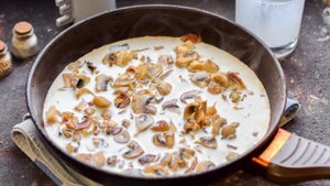 Итальянская паста в сливочном соусе