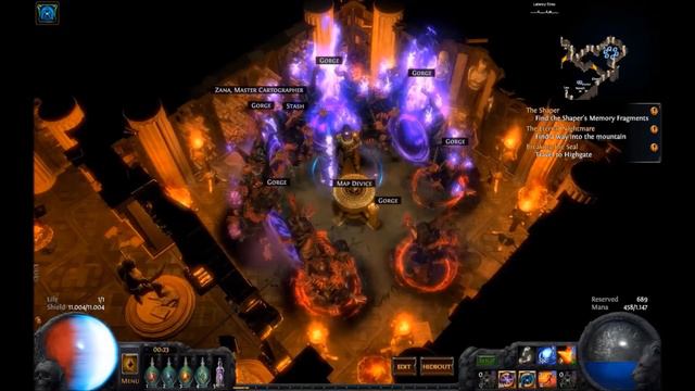 Scorching Ray Quad Totem&Curse Build - Hierophant Templar - Path of Exile смотреть онлайн