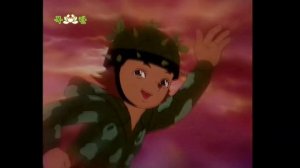 Бурундук и ёжик. Третья заставка