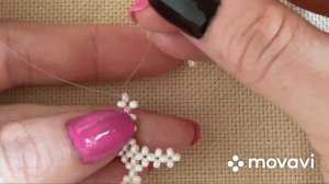 Ушки зайца как у Никоглая для лютика из бисера#лютик #бисероплетение