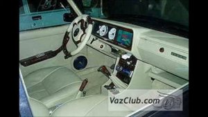 безбашенный тюнинг салона ваз 2105