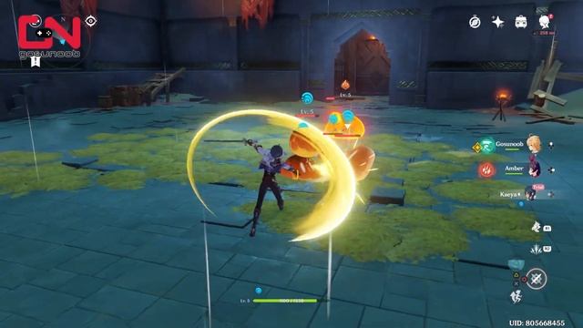 Genshin Impact Crash Course Kaeya Quest & Temple of The Wolf Walkthrough смотреть онлайн