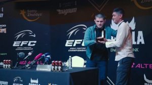 Подарил Хабибу Нурмагомедову часы как у Нурсултана Назарбаева. EFC 37 / Часы Otan