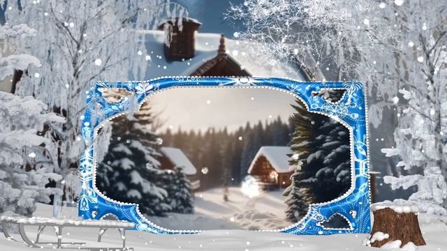 Зима. БЕСПЛАТНЫЙ проект для Blufftitler. смотреть онлайн