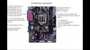Gigabyte GA H81M DS2 Drivers for Windows XP