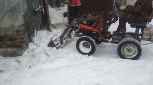 Самодельный мини погрузчик
