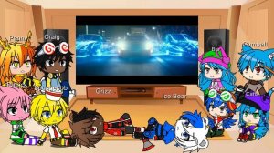 Cartoon react to Transformers Rise of the Beasts teaser trailer (Gacha Club)