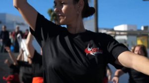 Videoclip, flashmob día internacional del Flamenco 2023, escuela de arte SONYCOMPAS