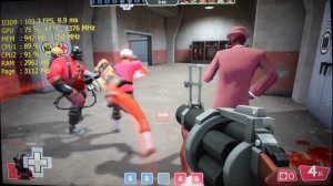 Team Fortress 2 - C2D E6750 - 4GB - GTX 750 Ti - Maxed Out 1080p Test