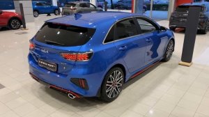 2023 KIA Ceed GT 1.6 T-GDi (204hp) Blue Flame - Sound, Exterior & Interior Look | Cars by Vik