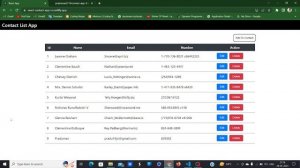 Contact App (Performing CRUD Operation) Coding Ninjas Skill Test React.