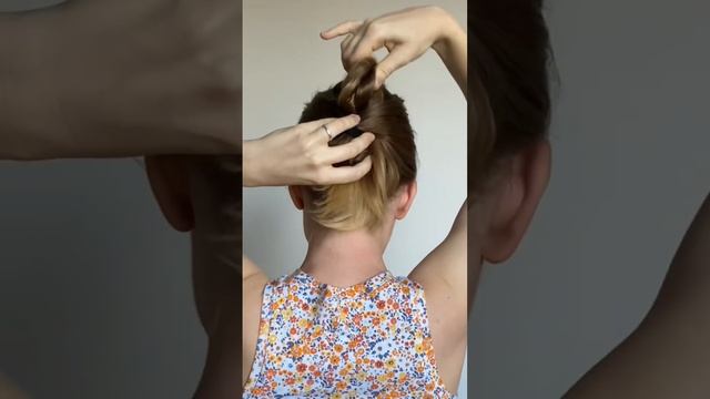 Обязательно сделай эту причёску ? #hairhacks #easyhairstyle #shorts