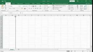 How to Hide And Unhide MS Excel 2016 Columns In Windows 10