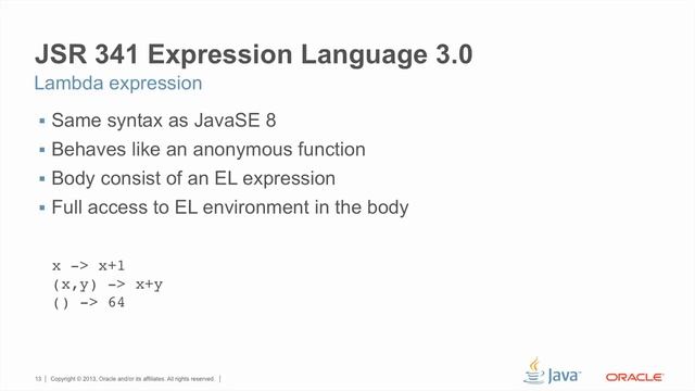Expression Language 3.0 смотреть онлайн