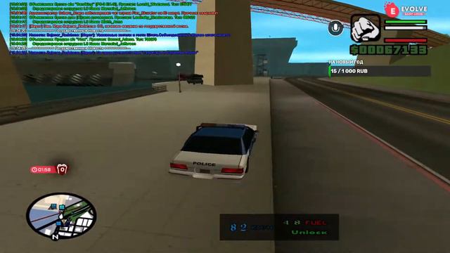 Бомжую в новом году GTA SAMP -Evolve-Rp.Ru Server:Saint-Louis-мой ник Thomas_Eskobaro 3р. м.д смотреть онлайн