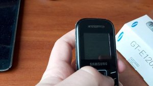 Как пользоваться Samsung GT-E1200R без подсветки