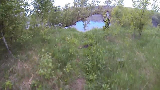 Огромный неманский голавль! Huge chub! смотреть онлайн