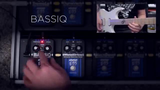 Démonstration de la pédale EBS BassIQ avec une guitare par Ola Englund смотреть онлайн