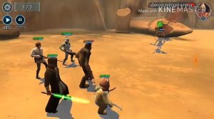 ОБЗОР МОБИЛЬНОЙ ИГРЫ - STAR WARS ГАЛАКТИКА ГЕРОЕВ!