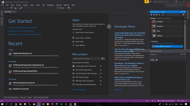How to pull, commit and push new changes | Github, Visual Studio 2017 смотреть онлайн