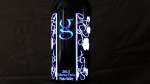 12. LumiLor Prototype Wine Bottle for G Wine Cellars - LumiLor - LumiLor  India