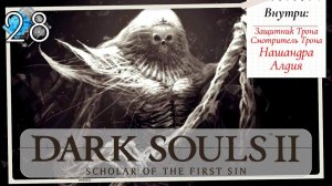 Dark Souls 2: Scholar of the first sin прохождение - часть 28 I Нашандра, Алдия и Трон Желаний