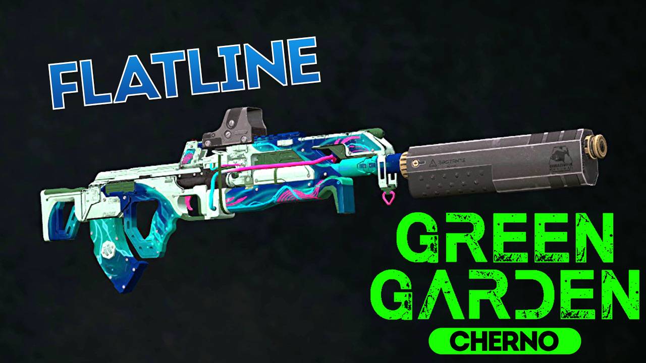 FLATLINE АВТОМАТ Green Garden CHERNO