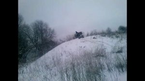 самодельный квадроцикл с двигателем 2109 монстр. пробег с джиперами