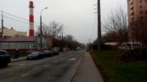 Москва 1311 Врачебный проезд осень день