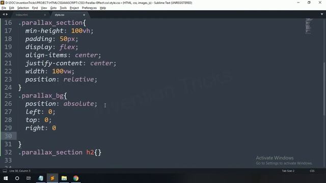 Pure CSS3 Parallax Effect on Website Scroll | Background Image Parallax Effect Using Only HTML & CS смотреть онлайн