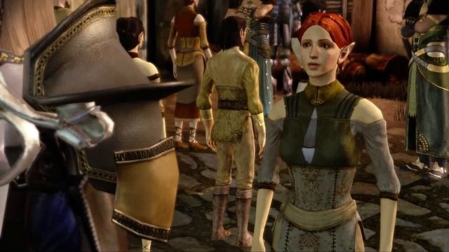 Dragon Age Origins. Прибытие Джайны в эльфинаж смотреть онлайн