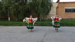 Казачий танец, Выродова Виктория и Шагзадян Доминика