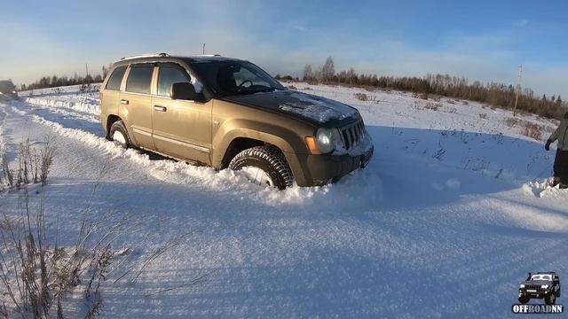 Jeep Grand Cherokee против Mitsubishi Pajero 2. OffroadNN. смотреть онлайн