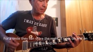 Journey - Guitar Power Chords - Don't Stop Believin