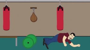 ДЖАВИД на тренировке (ПАРОДИЯ)