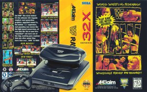 Проф реакция на WWF RAW. SEGA 32X.