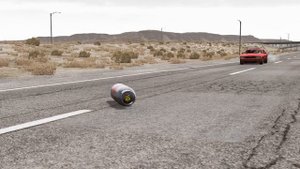 Машины против баллонов с пропаном – BeamNG.Drive