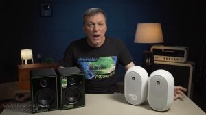 Студийные мониторы с Bluetooth - Mackie CR4-XBT (vs. JBL 104-BTW)