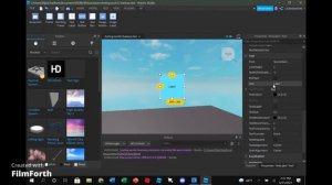 How to make text label using UI in Roblox Studio