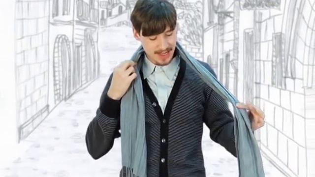 Мужской платок. Способы завязывания