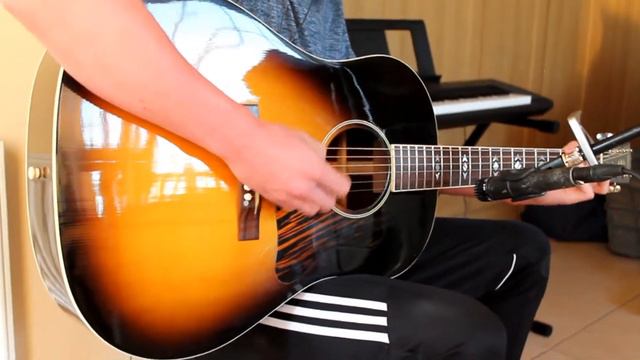 Gibson Advanced Jumbo Luthiers Choice - Sound Test смотреть онлайн