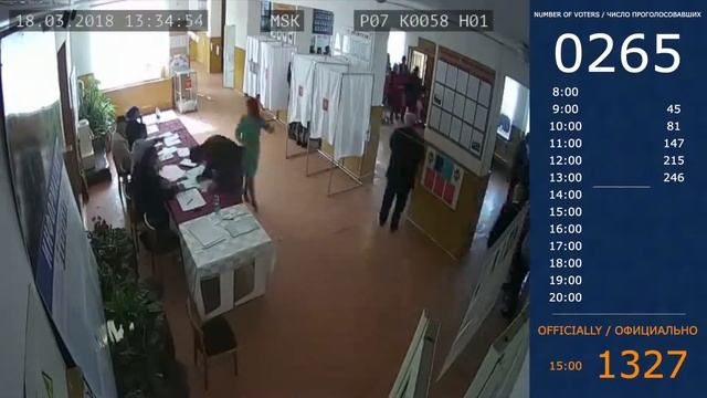 Kabardino-Balkaria, PEC №58 \ Кабардино-Балкария, Сармаково, УИК №58, куда пропал 1081 голос? смотреть онлайн