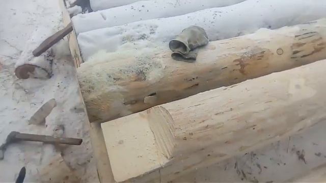 Сруб бани 3×3 своими руками. смотреть онлайн