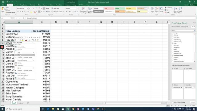 PivotTable&Chart1 смотреть онлайн