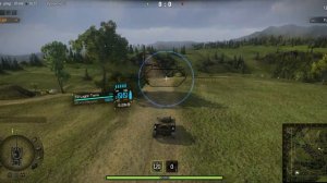 Удачный прыжок на карте вестфилд на мост в World of Tanks!