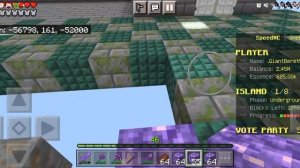 playing minecraft oneblock bedrock/Java Play.mc-speed.com port same