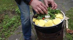 Димляма – блюдо на природе